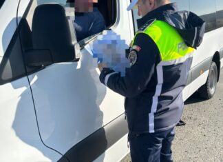 Acțiune de verificare a transportului rutier de persoane în Mangalia și alte localități din județul Constanța