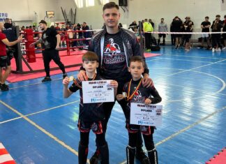 Performanță remarcabilă pentru sportivii Fit Fighters Mangalia la competiția INTERCLUB K-1 din Constanța