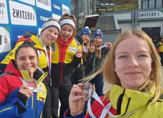 Bronz european pentru echipajul feminin de bob la Campionatele Europene de Tineret