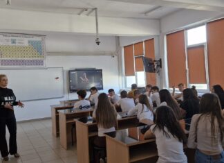Activități de informare și prevenire a traficului de persoane, la Școala Gimnazială Nr. 1 din Mangalia