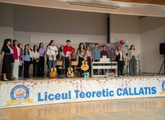 (video&foto) Spectacolul ”Ecouri de primăvară”, susținut de corul Do Minor și elevii Liceului Teoretic Callatis