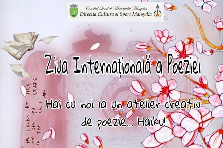Haiku- atelier la Biblioteca Mangalia