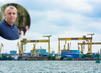 Doi investitori vin miercuri la Șantierul Naval Mangalia. Sindicatul: „E nevoie de investiții, nu doar vizite”