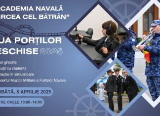 Academia Navală „Mircea cel Bătrân” din Constanța își deschide porțile pentru tinerii interesați de o carieră pe mare