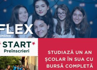 Oportunitate pentru elevii de liceu. S-a deschis sesiunea de preînscriere pentru bursele FLEX, prin care liceeeni pot studia, gratuit, un an în SUA