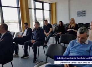 Ședința extraordinară a Consiliului Local Mangalia – 15.04.2025 ora 14.30
