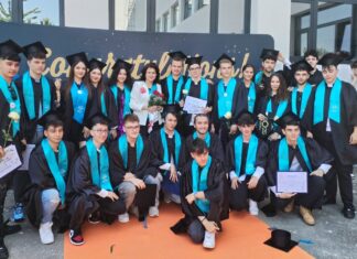 Clasa a XII-a „A” a Liceului Teoretic CALLATIS, profilul matematică – intensiv informatică , promovabilitate 100% la examenul de Bacalaureat