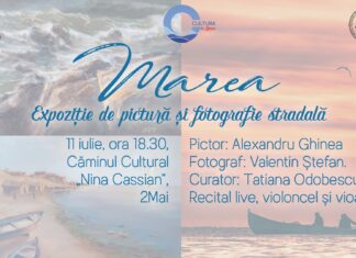 Start în vara culturală 2025, la Limanu: Vernisajul expoziției de pictură și fotografie stradală „MAREA”