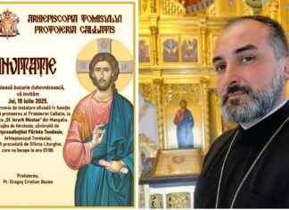Părintele Dragoș Cristian Buzea, noul protoiereu al Protoieriei Callatis, va fi instalat oficial în funcție joi, 10 iulie