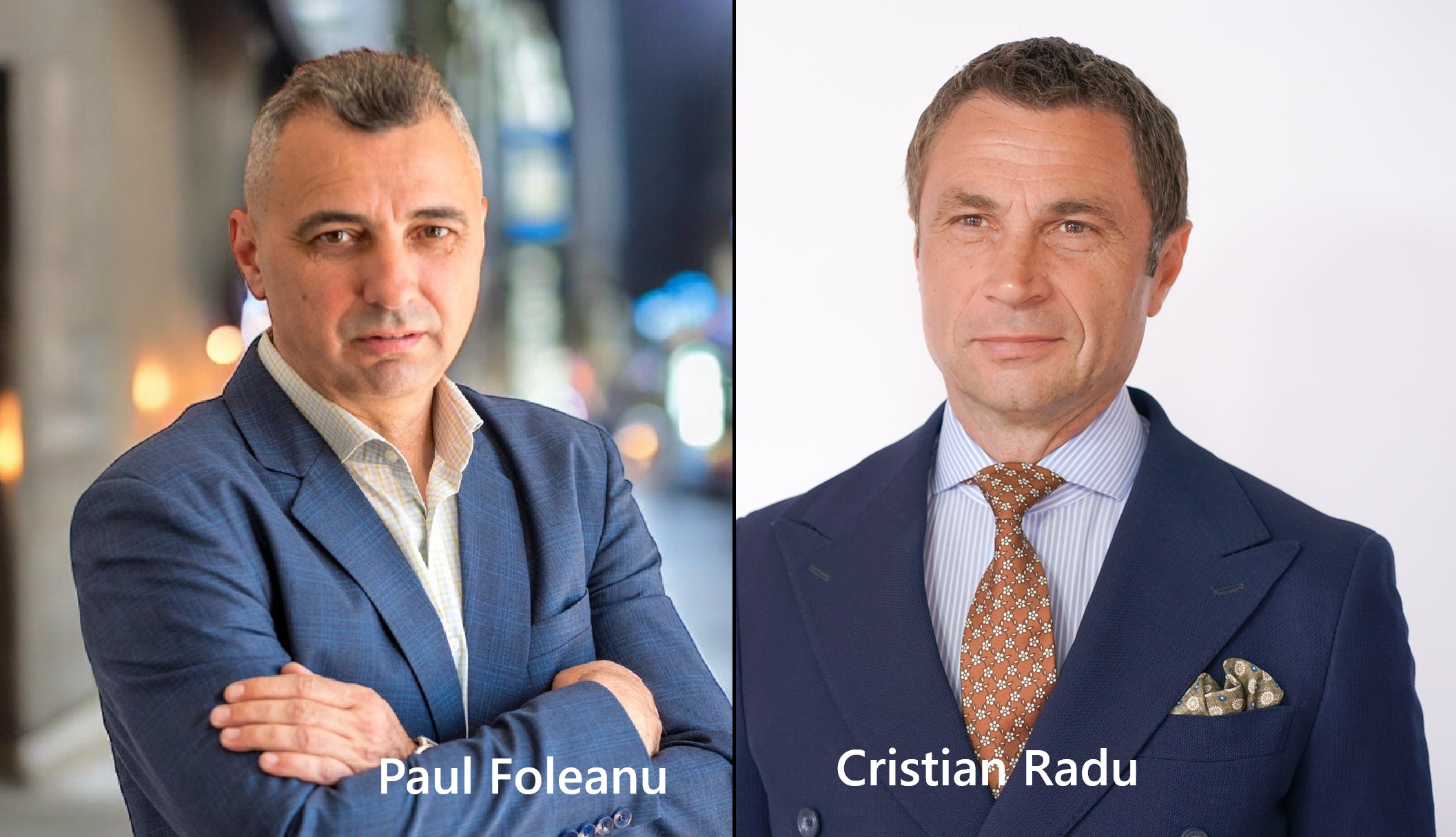 Cristian Radu si Paul Foleanu