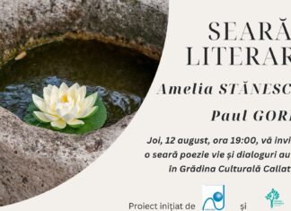 Seară literară la Gradina Culturală Callatis