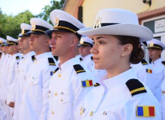 Ceremonie de absolvire la Școala Militară de Maiștri Militari a Forțelor Navale „Amiral Ion Murgescu”