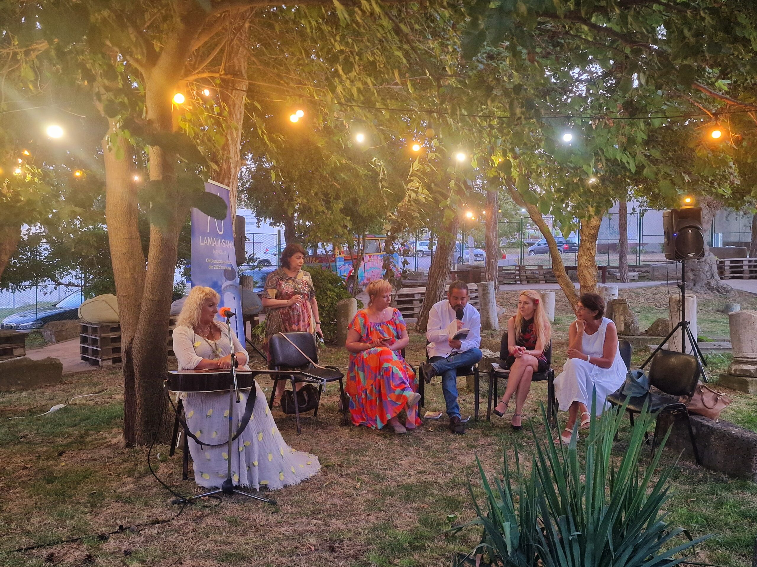 Seară literară la Gradina Culturală Callatis (11)