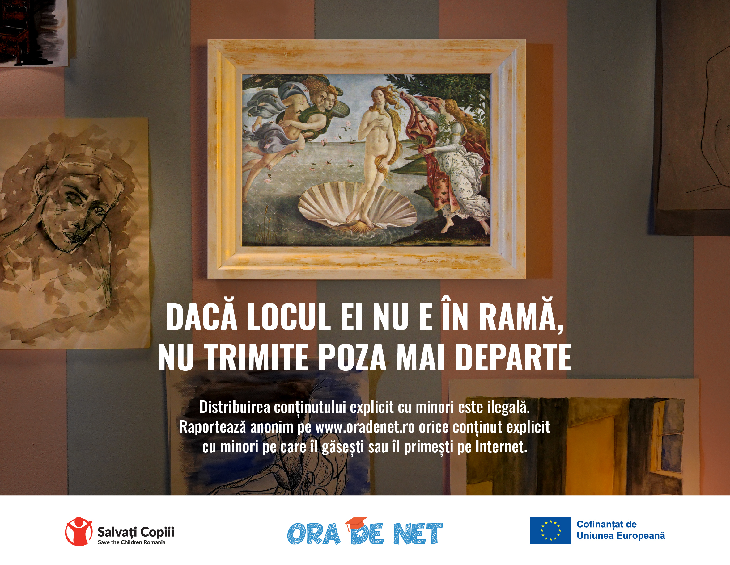 Daca locul ei nu e in rama, nu trimite poza mai departe