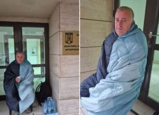 Laurențiu Gobeajă, a treia zi în greva foamei pentru salvarea Șantierului Naval Mangalia