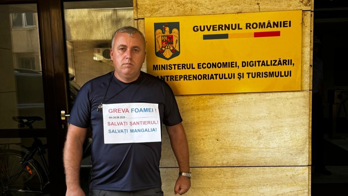 Laurențiu Gobeajă greva