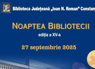 „Noaptea Bibliotecii”, ediția a XV-a, la Biblioteca Județeană „Ioan N. Roman” Constanța