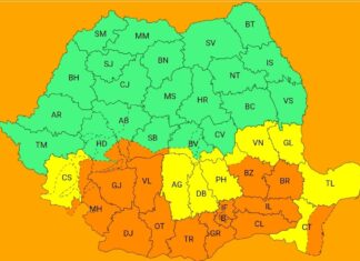 Vreme rece, ploi și vânt puternic în Dobrogea. Avertizări meteo cod galben și portocaliu