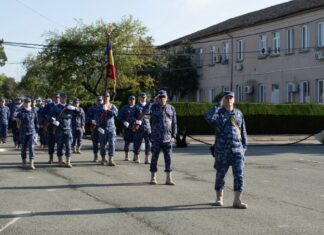 (foto) Mangalia: deschiderea anului de instruire la Școala Interarme a Forțelor Navale