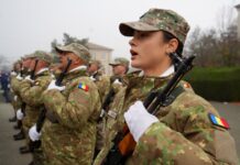 Ceremonii de depunere a Jurământului Militar în Forțele Navale Române, la Mangalia și Babadag