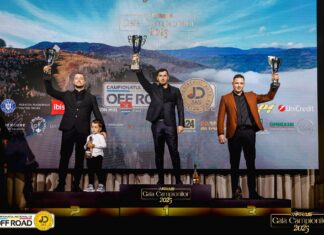 (video) Pilotul Cosmin Ionuț Sava și copilotul Vlad Postică, vicecampioni naționali la Trophy și Trial în cadrul Galei Campionilor FRAS 2025