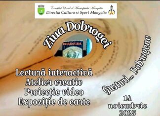 Ziua Dobrogei la Biblioteca Municipală Mangalia, vineri, 14 noiembrie