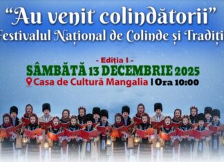 Înscrieri deschise pentru Festivalul Național de Colinde și Tradiții „Au venit colindătorii” – Ediția I, Mangalia 2025