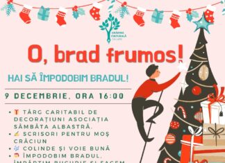 Crăciun cu suflet: Târg caritabil și împodobirea bradului la Grădina Culturală Callatis