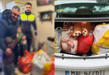 Gest de solidaritate în ajunul sărbătorilor: Polițiștii din Negru Vodă, aproape de comunitate
