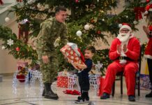 Spiritul sărbătorilor de iarnă la Statul Major al Forțelor Navale