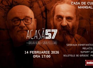 „ACASĂ 57”, două ore de muzică și poezie, pe 14 februarie 2026, la Casa de Cultură Mangalia