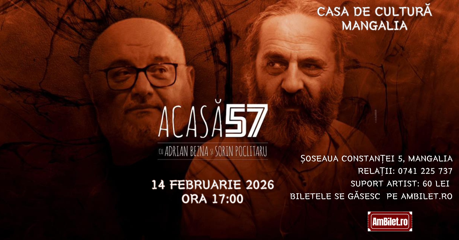 Acasa 57 Adrian Bezna si Sorin Poclitaru