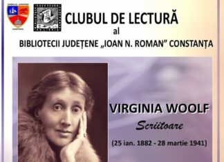 Clubul de lectură al Bibliotecii Județene Constanța o aduce în prim-plan pe Virginia Woolf: „O cameră doar a ei”, între manifest și oglindă a prezentului