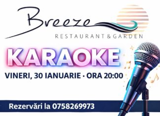 Karaoke Night la Breeze Restaurant & Garden: se anunță o seară de muzică și distracție