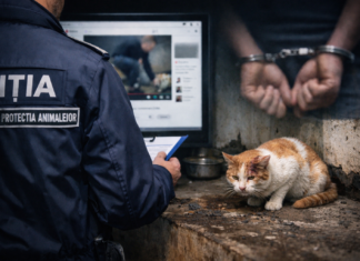 Bărbat de 49 de ani, anchetat pentru acte de violență asupra unei pisici Bărbat de 49 de ani, anchetat pentru acte de violență asupra unei pisici