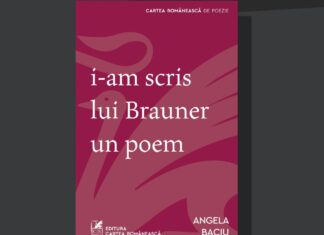 Angela Baciu își lansează volumul „i-am scris lui Brauner un poem”, la Biblioteca Județeană Constanța I-am scriu lui Brauner un poem