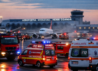 ALERTĂ pe Aeroportul Otopeni: avion cu 180 de pasageri, întors din drum după o posibilă problemă de presurizare