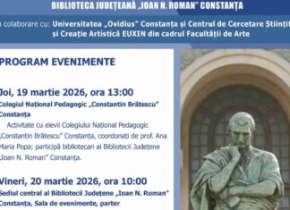Biblioteca Județeană Constanța dedică două zile memoriei poetului Ovidiu