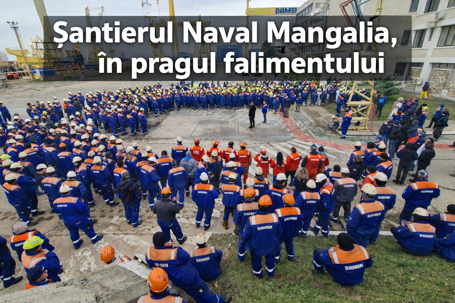 Damen Mangalia in faliment
