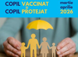 Începe Campania Națională de Promovare a Vaccinării „CopilVaccinat= CopilProtejat” – martie-aprilie 2026
