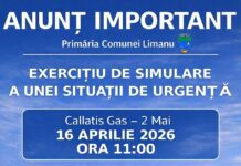 Elicopter, pompieri și echipaje SMURD, într-un exercițiu de simulare în zona terminalului Callatis Gas