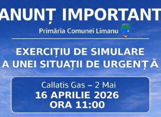 Elicopter, pompieri și echipaje SMURD, într-un exercițiu de simulare în zona terminalului Callatis Gas