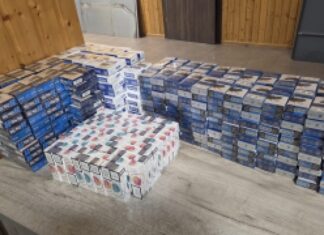Peste 10.000 de țigarete ascunse în bagaje, descoperite de polițiștii de frontieră din cadrul Gărzii de Coastă Mangalia