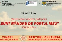 „Sunt mândru de portul meu”, o sărbătoare a tradițiilor românești la Albești