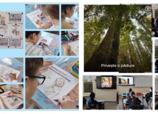 Elevii clasei a III-a A de la Liceul Teoretic „Callatis” Mangalia, implicați în proiectul internațional eTwinning „Green Roots: Young Eco Heroes”