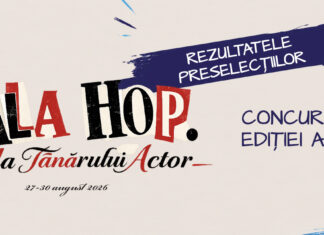 Câștigătorii preselecției pentru Gala HOP. Gala Tânărului Actor 2026