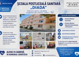 Au început înscrierile la Școala Postliceală Sanitară „Diada” din Mangalia pentru anul școlar 2026–2027