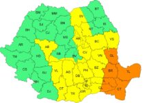 Cod portocaliu de ploi, pe litoral. Recomandări pentru populație