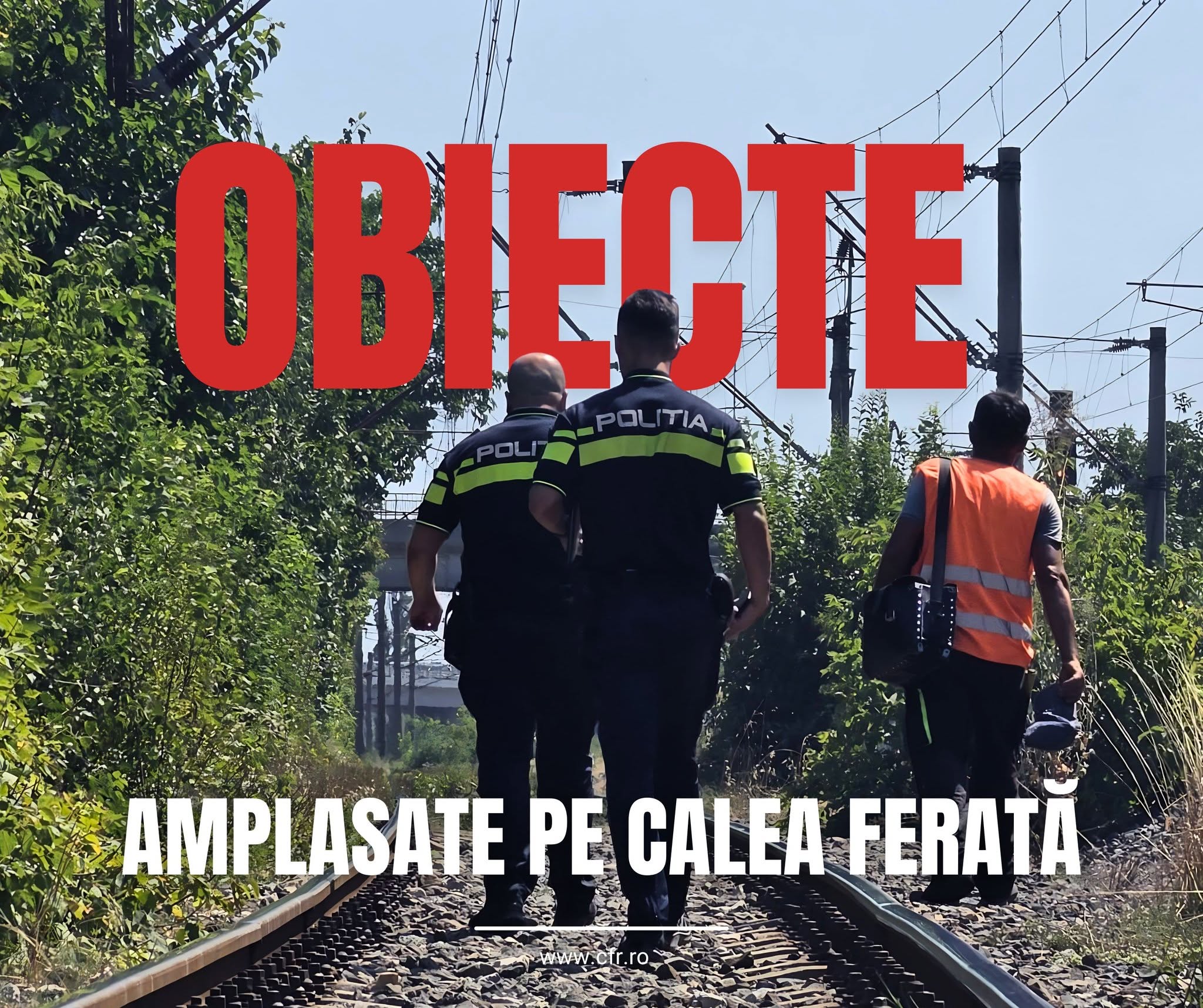 Obstacole pe calea ferata