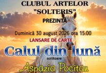 Poeta Aspazia Pocitan își lansează volumul „Calul din lună”, la Cercul Militar Mangalia